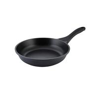 axentia Padella in alluminio pressofuso "Blackline", con rivestimento antiaderente, per tutti i piani cottura, anche a induzione, Ø ca. 20 cm, nero
