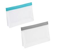 axentia Sacchetto di conservazione, Circa 1 l, in plastica, Riutilizzabile, Sacchetto per Il Vuoto, Sacchetto di conservazione