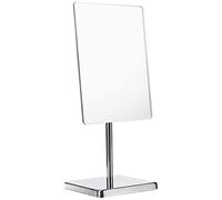 Axentia Specchio da Tavolo Rettangolare angolo regolabile con base cromata, 21 x 22 x 9 cm, Argento