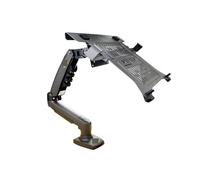 AXEOAHRA Supporto for scrivania con supporto for laptop da 10" a 17" con braccio a molla a gas da 2-9 kg, rotazione a 360 gradi, morsetto da 10-90 mm(Matte with usb3)