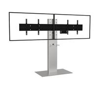 AXEOS XENON - supporto da pavimento per 2 display da 70 a 90"