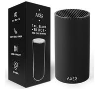 Axer Ceppo Coltelli da Cucina Vuoto - Nero Porta Coltelli Cucina per Oltre 8