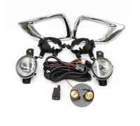 Axexnejv Faro fendinebbia Per Nissan Per Navara NP300 2015-2019 Fendinebbia Alogena Copertura Della Lampada Nebbia Fendinebbia Staffa Cablaggio Grill Lunetta Fendinebbia(Halogen Fog set)