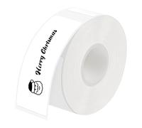 AXFEE 1 Rotoli Etichette Adesive Termiche, 14mm×40m Nastro Carta Etichetta | Nastro per Etichette Termiche, Gap, per Nelko P21, NADAIIN N12, ORGBRO X1, ORGSTA S001, POLONO P31S-Bianco