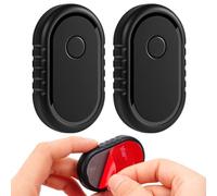 AXFEE 2 PZ Custodia per Samsung Galaxy SmartTag2, Custodia Impermeabile in Silicone con Adesivo per Galaxy SmartTag2, custodia Protettiva, per Localizzatore GPS Nascosto, Bagagli, Auto, Moto, Drone