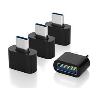 AXFEE 4 Pezzi Adattatore USB C a USB A, Adattatore Tipo A a Tipo C