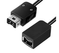 AXFEE Cavo di prolunga Compatibilità con Nintendo NES Classic Mini Gamepad, per Wii Remote e WII Nunchuck Joystick, Nero- 3M