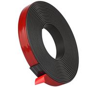 AXFEE Nastro Magnetico Autoadesivo Forte, 4M Rotolo di Nastro Magnetico con Forte Supporto Autoadesivo, per Tende, Foto, Poster, Magneti per Frigorifero, Zanzariere, Domestico(1.5cm*1.5mm)