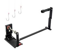 AXGCAA Avvolgitore per Lenza da Pesca, Mulinello da Pesca a Spinning, Regolazione precisa dello Scarico, Stazione di avvolgimento Lenza da Pesca, Senza Torsione del Filo, Lunghezza Vite 120 mm