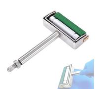 AXGCAA Campionatore Manuale per Inchiostri Flessografici - Strumento Manuale di Prova con Rulli Anilox e in Gomma, per Test di qualità di Stampa e Corrispondenza Colore, per Stampa(100Lines)