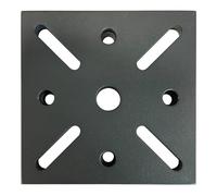 AXI Adattatore per Base Ombrellone in Acciaio, Nero | per Giardino/Terrazza | Adatto per Ombrelloni Sospesi