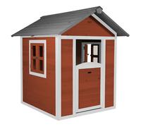 AXI Beach Lodge Casa Bambini in legno FSC | Casetta da gioco per giardino / esterno in rosso | Casa da giardino per bambini