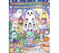 Axi in Friendly Ghost Resort: A Coloring Book for Kids & Youngs
