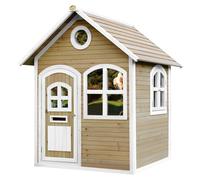 AXI Julia Casa Bambini in legno FSC | Casa da giardino/da esterno in marrone e bianco | Casetta da giardino per bambini