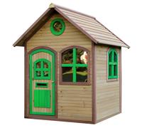 AXI Julia Casa Bambini in legno FSC | Casetta da gioco per giardino / esterno in marrone & verde | Casetta da giardino per bambini