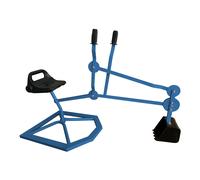 Axi Justin Escavatore giocattolo - Blu/Nero | Gioco da spiaggia all'aperto per sabbiera | Montaggio facile e veloce | Per bambini e bambine