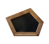AXI lavagna Crooked in legno | Accessorio per Casetta o parco giochi in marrone