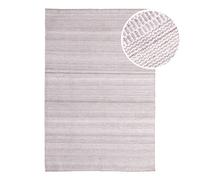 AXI Palma Tappeto da esterno, rosa, rettangolare | Tappeto per terrazzo esterno impermeabile per piccole aree salotto all'aperto | Giardino/balcone/patio 200x290cm / Spessore: 5 mm | Sostenibile