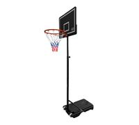 AXI Premium Canestro da basket su piedistallo | 145-207 cm | Nero e bianco | Dai 6 anni in su | Facile da spostare | Giochi all'aperto | Canestro da basket