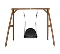 AXI Roxy Altalena a nido d'ape con struttura in legno in marrone | Altalena indipendente per bambini con sedile a nido d'ape | Altalena per giardino / solo per uso esterno