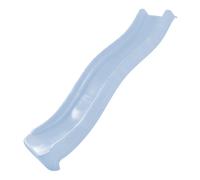 AXI Sky220 Scivolo con collegamento all'acqua in Blu Pastello - 220 cm | Scivolo montato in materiale sintetico per altezza piattaforma 120cm | Elemento di montaggio per Casetta / parco giochi