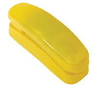 AXI Telefono giocattolo di plastica in giallo | Accessorio per Casetta o parco giochi