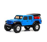 Axial 1/24 SCX24 Jeep JT Gladiator 4X4 RTR Brushed Rock Crawler Battery & Charger Included Blue AXI00005T2 Car