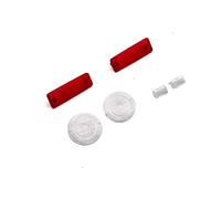 Axial AXI230035 Headlight Tail Light Lense Early Bronco: SCX10 III, grigio/argento