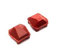 Axial AXI252002 SCX6: AR90 Diff Cover Axle Housing Red (2), Multi