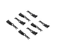 Axial Clip per Corpo da 6 mm con linguette (8), Multicolore, AXI250010