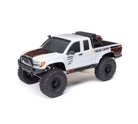Axial RC Truck 1/10 SCX10 III Base Camp 4X4 Rock Crawler Brushed RTR (batteria e caricabatterie non inclusi), bianco, AXI-1375T1