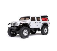 Axial RC Truck SCX24 Jeep Gladiator 4 Wheel Drive Rock Crawler Brushed RTR Nothing Needed to Complete Ready-to-Run White AXI00005V2T4, Remote Control Car, RC Car, RC Crawler