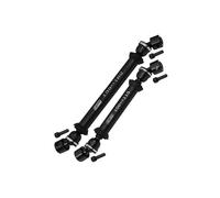 Axial RR10 Bomber Upgrade Pièces Steel #45 Front & Rear Main Drive Shaft - 2Pcs Set Black