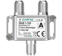 Axing BAB 1-10X 1 deviatore 10 dB 5-1800 MHz TV Data Internet TV via cavo