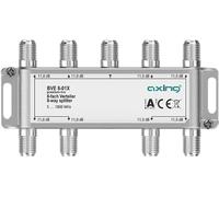 Axing BVE 8-01X - Distributore a 8 vie 11 dB 5-1800 MHz TV Data Internet, TV via cavo