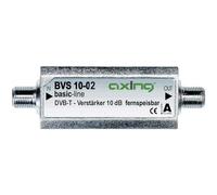 Axing BVS 10-02 Mini Amplificatore di Linea per TV Antenna Digitale Terrestre, 5 V, 47-862 MHz, 10 dB