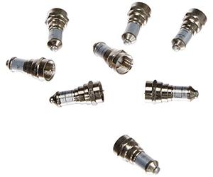 Axing CFA 11-00 Sat Resistenza di Chiusura Terminatore Coassiale 75 Ohm Connettore F Maschio Dc-Disaccoppiati (10 Pezzi)