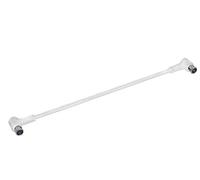 Axing sak04102 QuickFix Patch F cavo 40 cm con spina a gomito F Bianco cavo coassiale