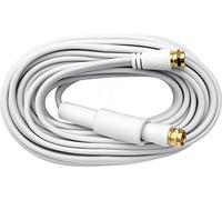 Axing SFK 750-02 cavo coassiale F 7,5 m Bianco