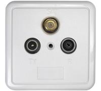 Axing SSD 2-10 Presa per antenna SAT, TV Da incasso Presa passante