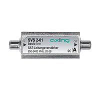Axing SVS 2-01 Amplificatore di Linea per Segnali Satellitari, 20 dB, 950-2400 Mhz