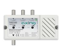Axing TVS 5-03 Amplificatore MultiGamma 33dB Amplificatore Antenna 3x Radio TV FM DAB+ DVB-T2