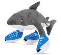 Axingqiwu Peluche Brainrot, Cappuccino Assassino Plush Squalo, Tung Tung Tung Sahur Pupazzi Italian Brainrot (Squalo)