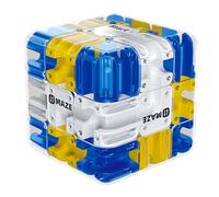 Axinyijia Puzzle Cubo Labirinto 3d per Bambini Adulti 3x3 Cubo Labirinto con Pallina (Blu)