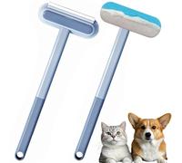 Axinyijia Spazzola Togli Peli Animali con Manico Lungo, Pet Hair Remover da 45 cm, Spazzola Rimuovi Peli Gatto Cane