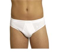 Axiom 6 Slip Uomo 099 in Puro Cotone Filo di Scozia (7, Bianco)