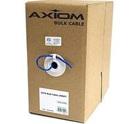 Axiom Cat5e, 1000ft 304.8m Cat5e U/UTP (UTP) Nero Cavo di Rete