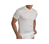 AXIOM Maglia Intima Uomo Scollo V Mezza Manica Mm 6603 Filo di Scozia, Bianco, 6