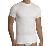 AXIOM Maglia Intima Uomo Scollo V Mezza Manica Mm 7019 Caldo Cotone, Bianco 4