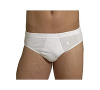 AXIOM Slip Uomo SN 0990 Filo di Scozia, Bianco, 7